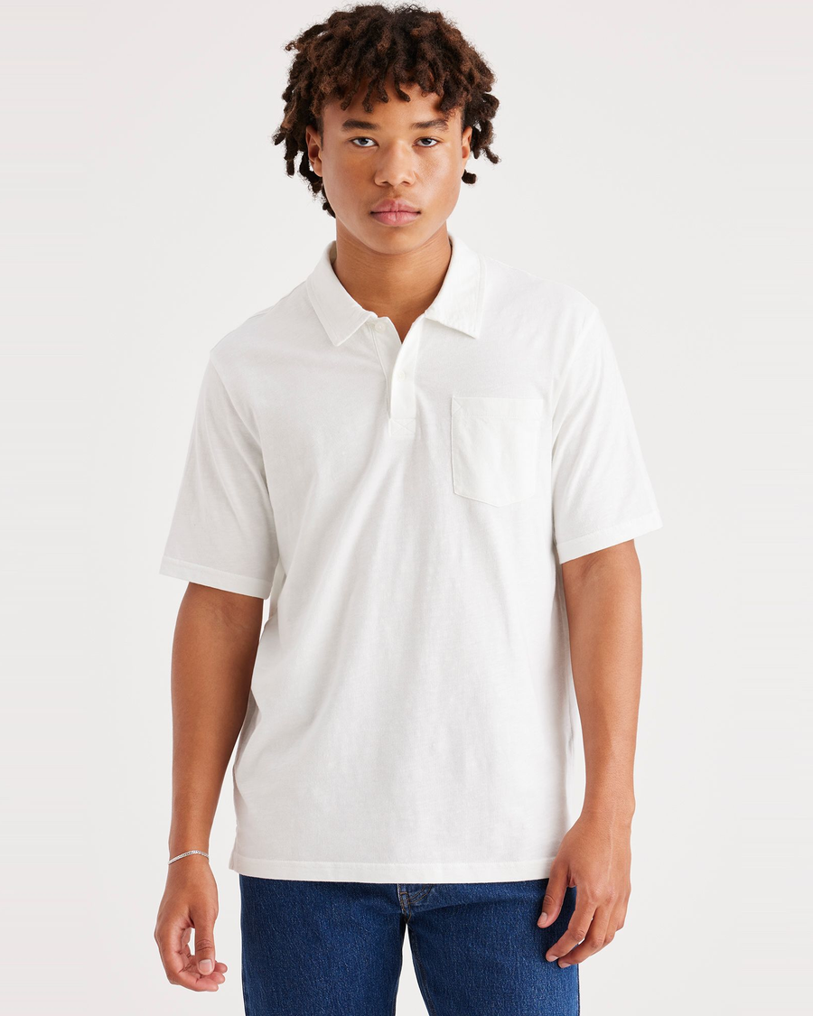 (image for) Accurate Slub Pocket Polo, Regular Fit